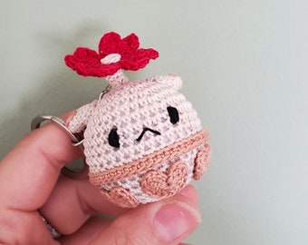 Amigurumi - GENSHIN Klee Bomb Keyring *Made2Order*