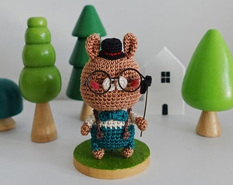 Amigurumi Collection - Little Easter Bunny with Eyeglasses (Made2Order)