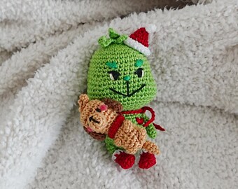 Amigurumi - Who will steal Christmas this year? *Made2Order*