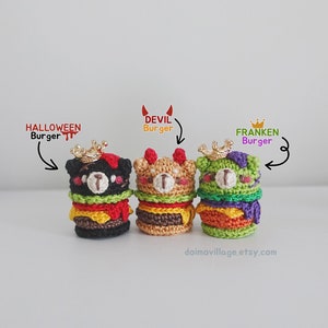 Amigurumi: Witamy w BEAR-KING! Gotowy zamówić nasze nowe menu specjalne na Halloween? *Made2Order*