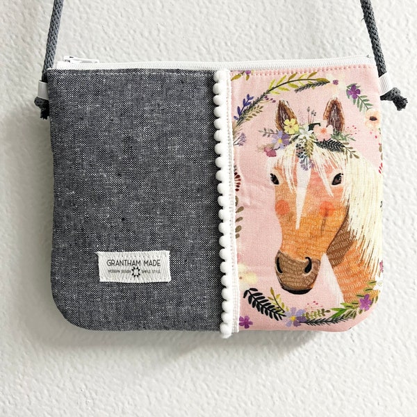 Little Girls Horse Bag Etsy