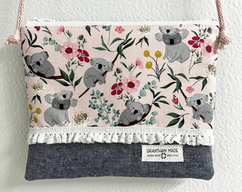 Girls purse toddler purse girls koala purse girls gift girls crossbody purse girls messenger bag little girl purse toddler girl koala purse