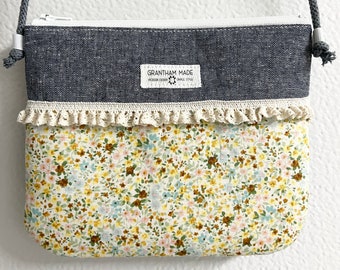 Girls purse little girl purse toddler purse floral purse girls gift girls crossbody purse girls messenger bag little girls purse girl purse