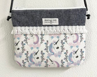 Girls purse toddler purse girls unicorn purse girls gift girls crossbody purse girls toddler unicorn purse little girl purse white
