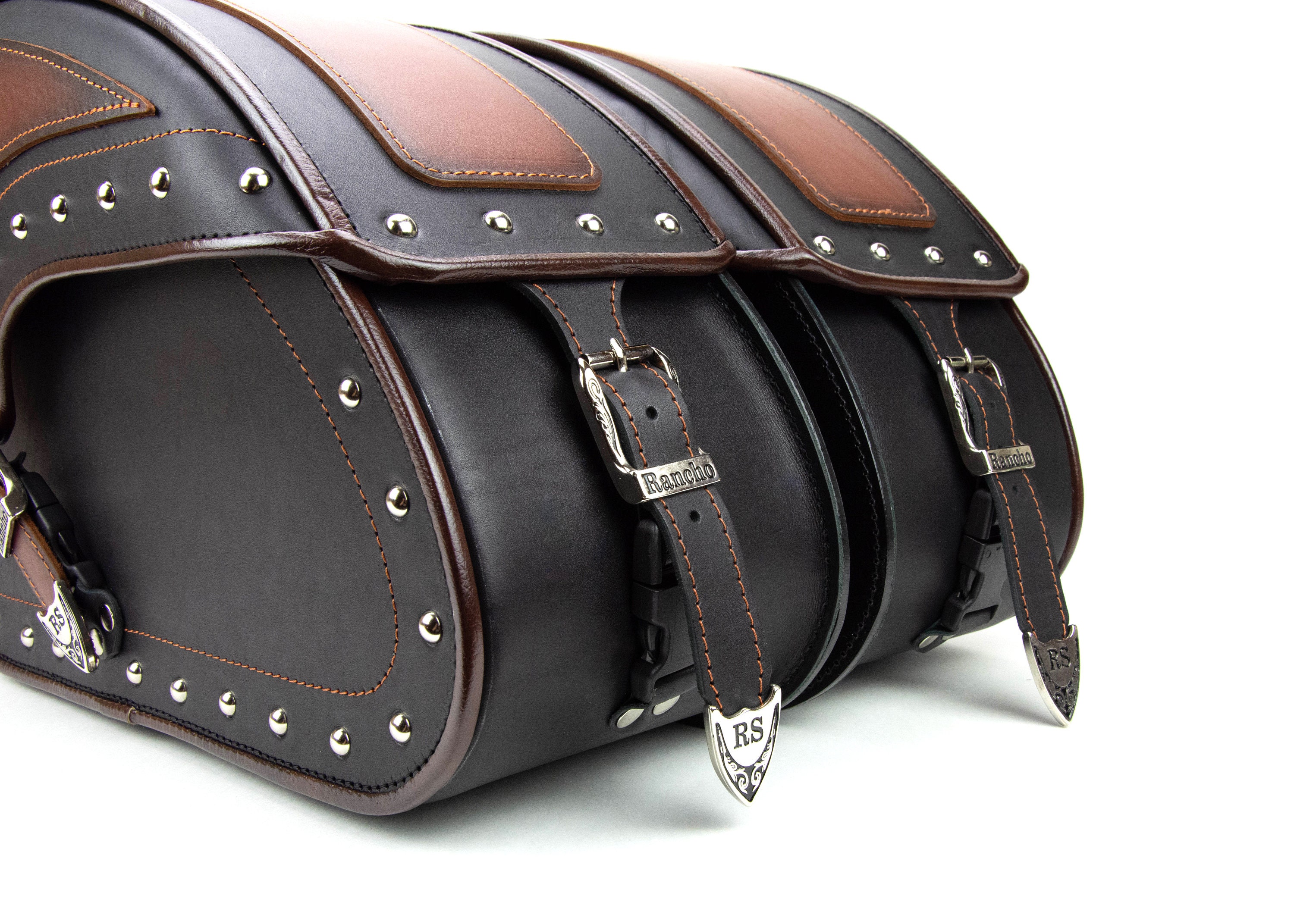 Motorcycle Leather Saddle Bag, Motorcycle Side Bags, Motorcycle Luggage  Bags, Bike Bags 