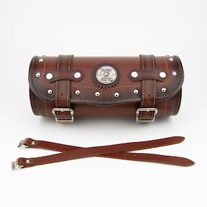 Motorcycle Handlebar Bag, Fork Tool Bag, motorcycle tool bag, Bike saddlebag, Bicycle Bag, motorcycle bag, harley bag, chopper bag