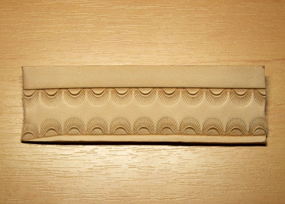 Belt Leather Embossing Pattern Wheel Roller Stamping Belt Roll