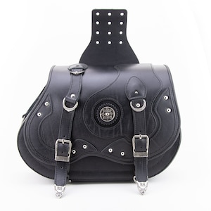 Motorrad Leder Satteltasche, Motorrad Seitentaschen, Motorrad Gepäcktaschen, Fahrradtaschen