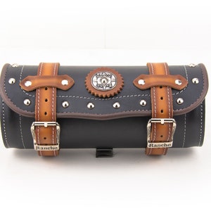 Motorcycle Handlebar Bag, Fork Tool Bag, motorcycle tool bag, Bike saddlebag, Bicycle Bag, motorcycle bag, harley bag, chopper bag