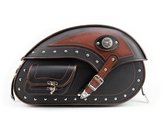 Motorrad Leder Satteltaschen, Seitentaschen, Motorrad Werkzeugtasche, Pannier Satteltaschen, Motorradtaschen, Fahrradtaschen, Harley Taschen, Indian Scout Taschen