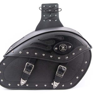 Motorcycle Leather Saddle Bag, Motorcycle Side Bags, Motorcycle Luggage Bags, Bike bags