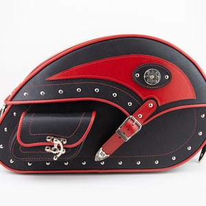 Motorcycle Leather Saddle Bag, Motorcycle Side Bags, Motorcycle Luggage Bags, Bike bags
