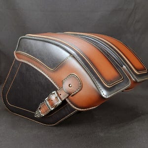 Motorcycle Leather Saddle Bags, Indian Scout Bobber Bags, Pannier Saddle Bags,Motorcycle Bags, Bike bags,Harley Bags