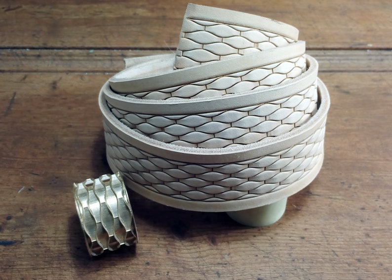 Solide Messing Muster Rolle für Leder-Gürtel-Prägemaschine | Etsy