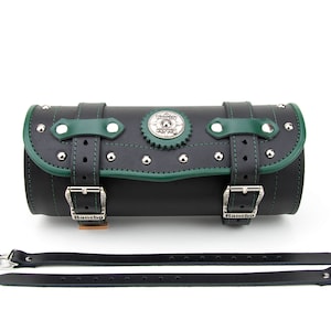 Motorcycle Handlebar Bag, Fork Tool Bag, motorcycle tool bag, Bike saddlebag, Bicycle Bag, motorcycle bag, harley bag, chopper bag