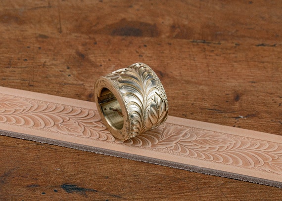 Solid Brass Pattern Roller: Leather Embossing Machine Wheel