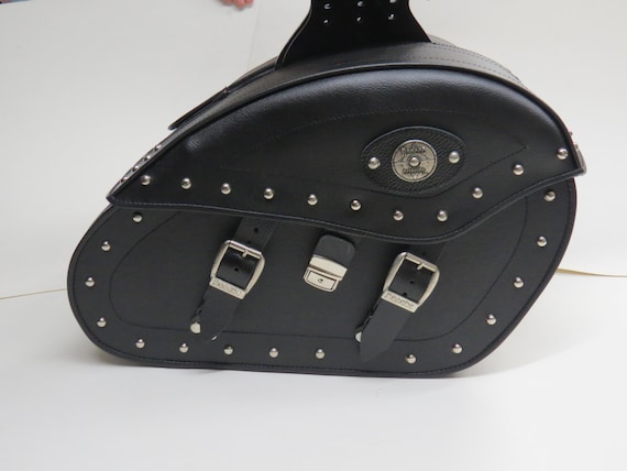 Motorzadeltassen zijtassen echt leren motortassen PU leer motortassen Harley tas Yamaha tas Indian tas Etsy Nederland