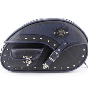 Motorcycle Leather Saddle Bag, Motorcycle Side Bags, Motorcycle Luggage Bags, Bike bags