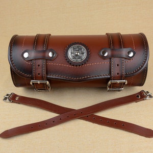 Motorcycle Handlebar Bag, Fork Tool Bag, motorcycle tool bag, Bike saddlebag, Bicycle Bag, motorcycle bag, harley bag, chopper bag