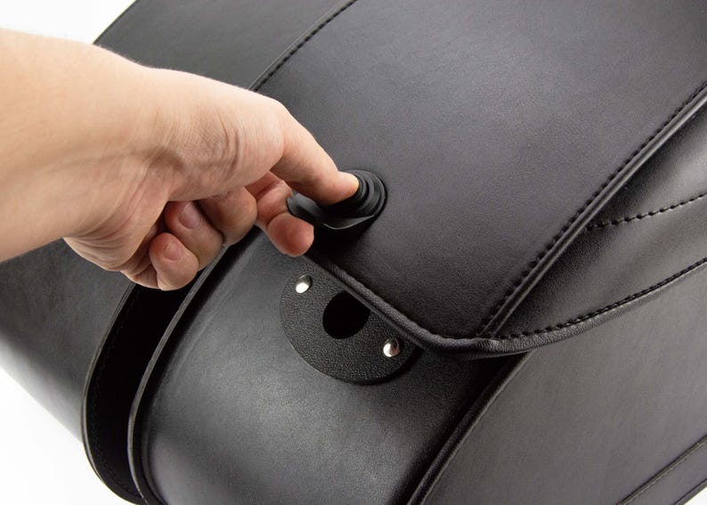 Motorcycle Leather Saddle Bag, Motorcycle Side Bags, Motorcycle Luggage