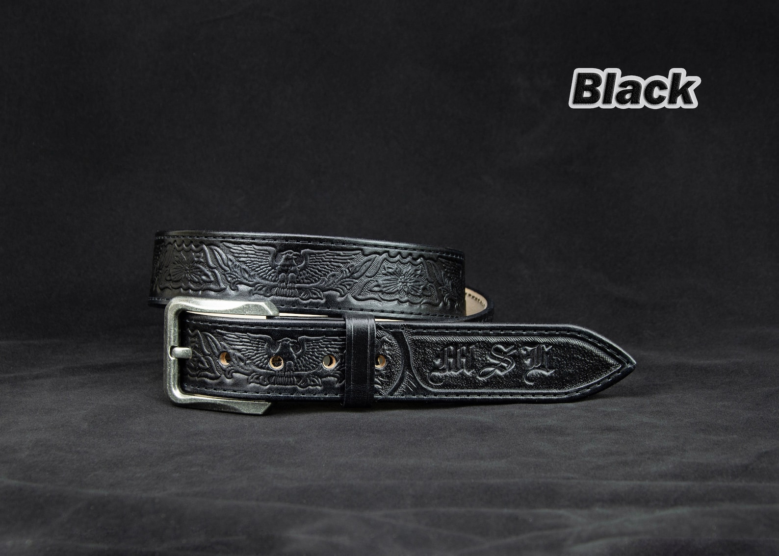 Personalized Leather Belt Tooled Leather Belts Western Belt | Etsy