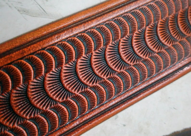 Solid Brass Pattern Roller for Leather Belt Embossing Machine Etsy