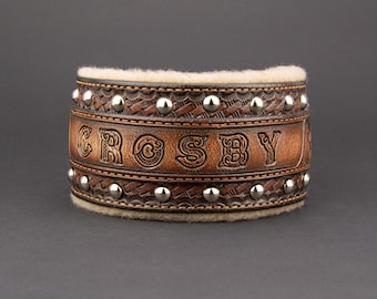 Handmade dog collar