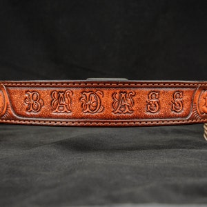 Personalized Viking Tooled Leather Belt Celtic Belt, Western Belt ...