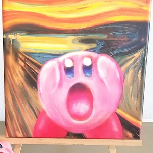 Kirby Nintendo canvas print