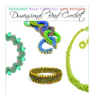 Dimensional Bead Crochet e-Book by Ann Benson for PDF instant download