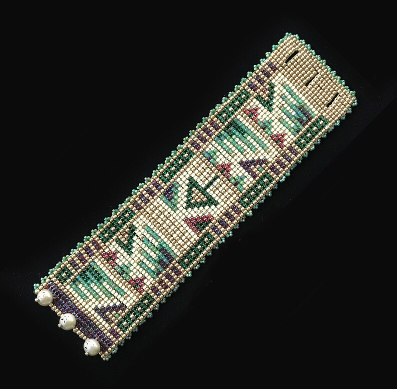 Carol Bead Looming Necklace Bracelet and Earrings Set Kit by Etsy