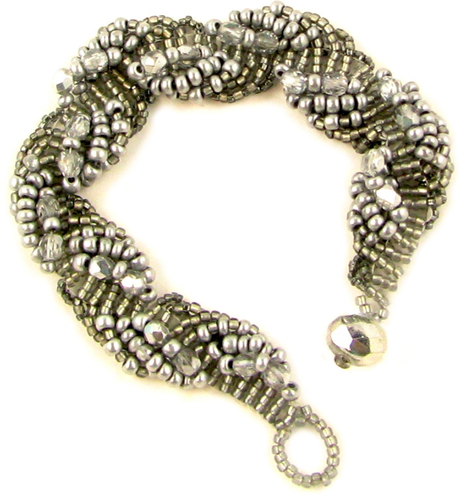 Paisley Again Bracelet Kit for Bead Looming by Ann Benson 
