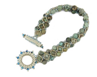 Turquoise Toggle Bracelet Kit by Ann Benson