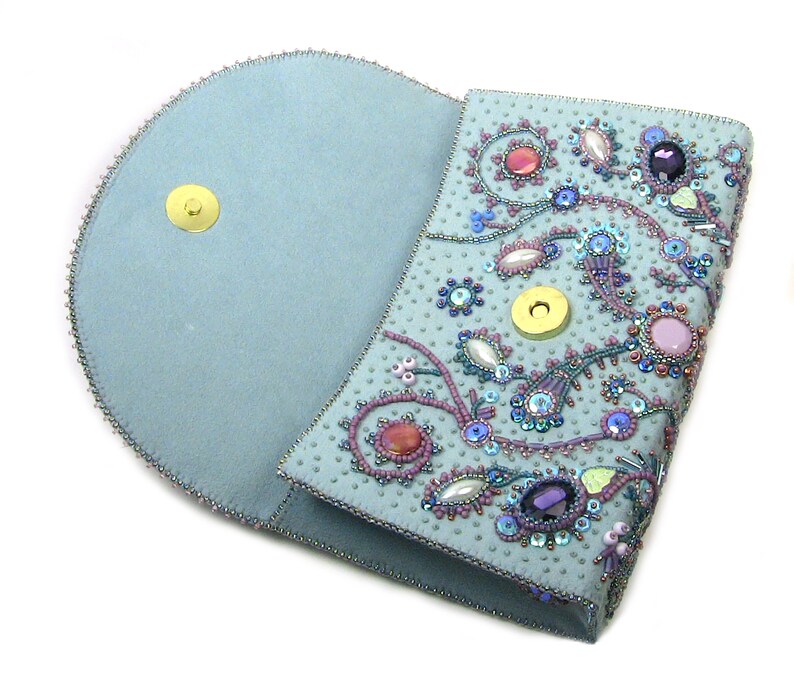 Andromeda Bead Embroidery Purse Kit by Ann Benson Etsy