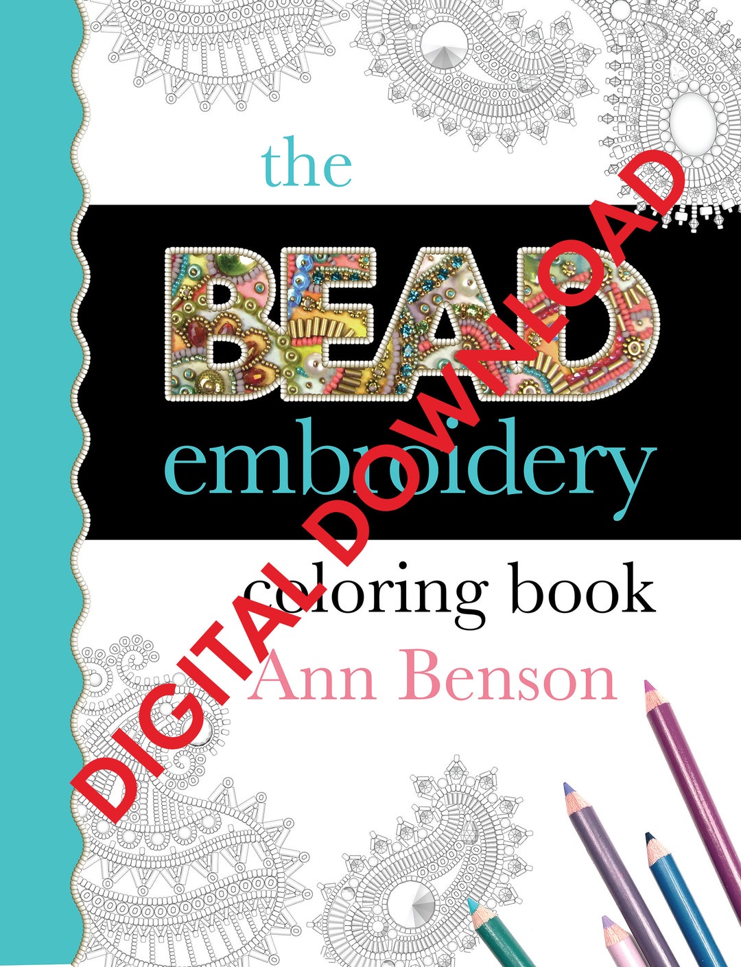 Bead Embroidery Book Digital Download Pdfs Etsy