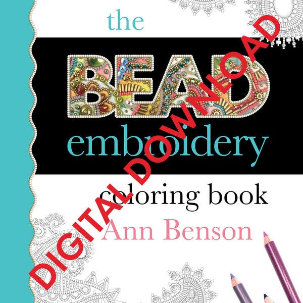 Bead Embroidery Book Digital Download PDFs