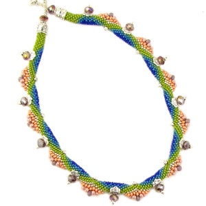 Mary Christine Bead Crochet Necklace Instant Download PDF - Etsy