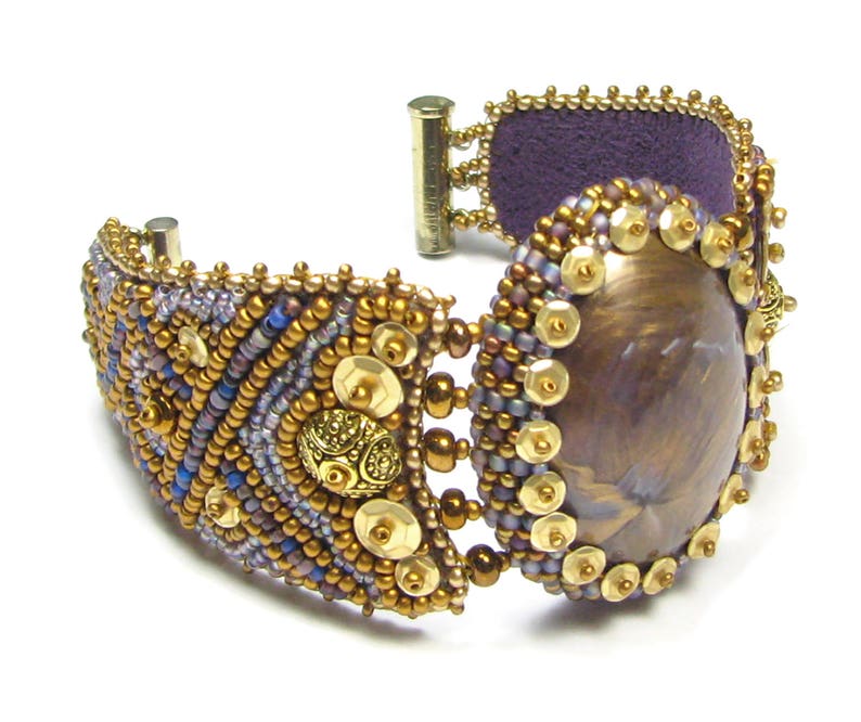 Viking Bead Embroidery Bracelet Kit by Ann Benson
