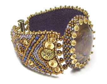 Viking Bead Embroidery Bracelet Kit by Ann Benson