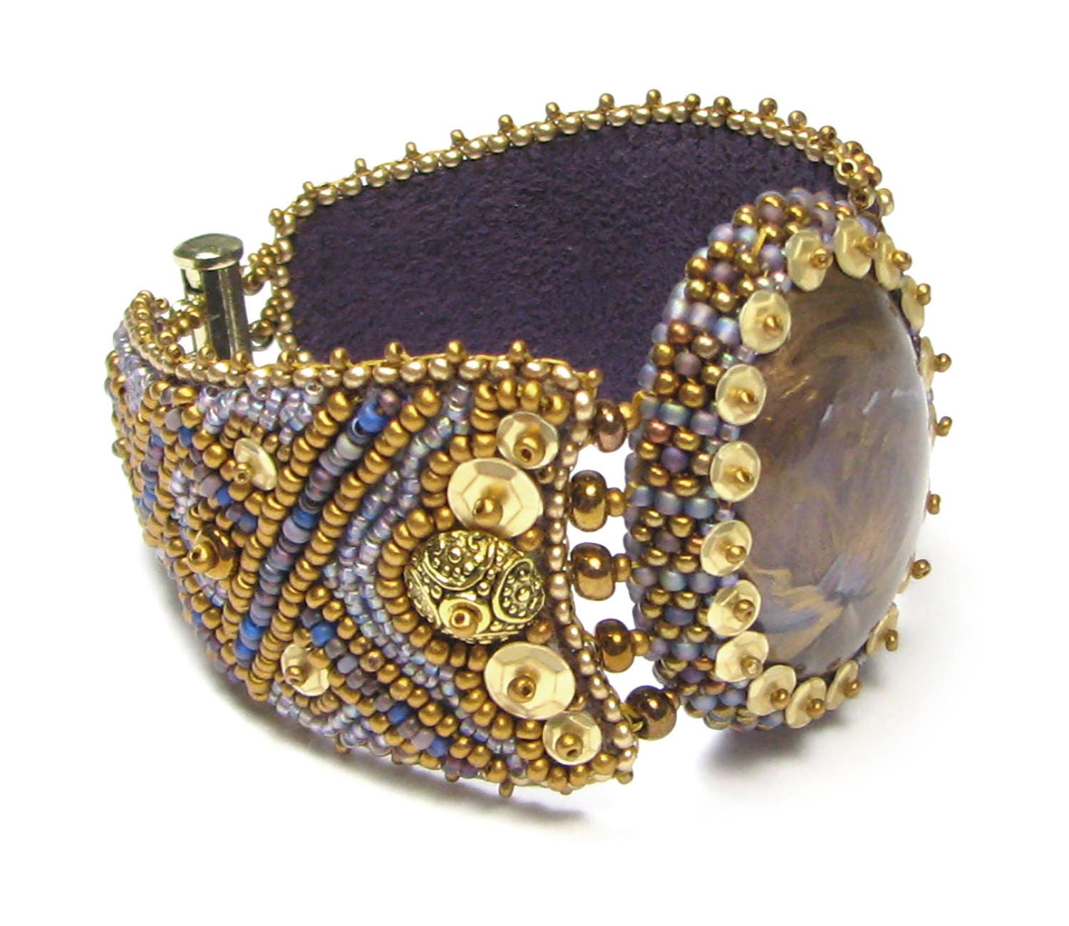 Viking Bead Embroidery Bracelet Kit by Ann Benson