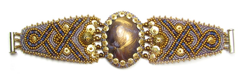 Viking Bead Embroidery Bracelet Kit by Ann Benson