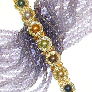 Nancy K Instant Download Bead Weaving Peyote Stitch Bracelet - Etsy