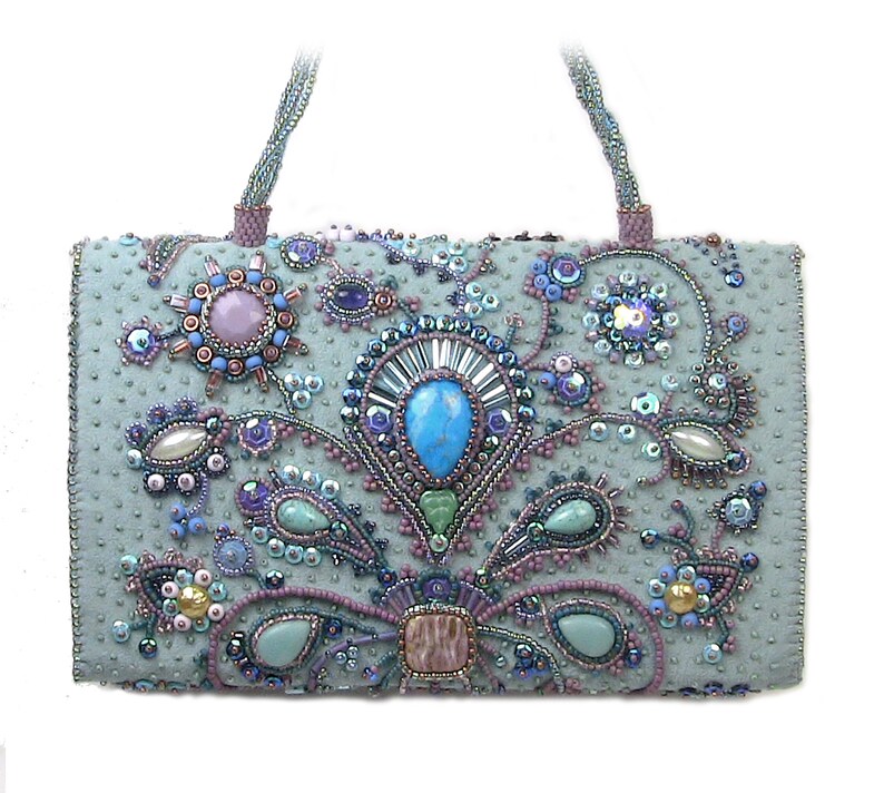 Andromeda Bead Embroidery Purse Kit by Ann Benson Etsy