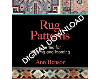 Charted Oriental Rug Designs Digital Download Book