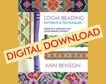 Loom Beading by Ann Benson digital PDF download edition book, 193 pages