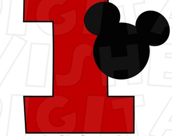 Mickey Mouse Hot Diggity Dog Birthday Image Digital Iron On Etsy