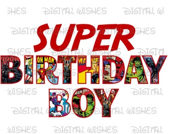 Download Avengers Birthday Svg Etsy