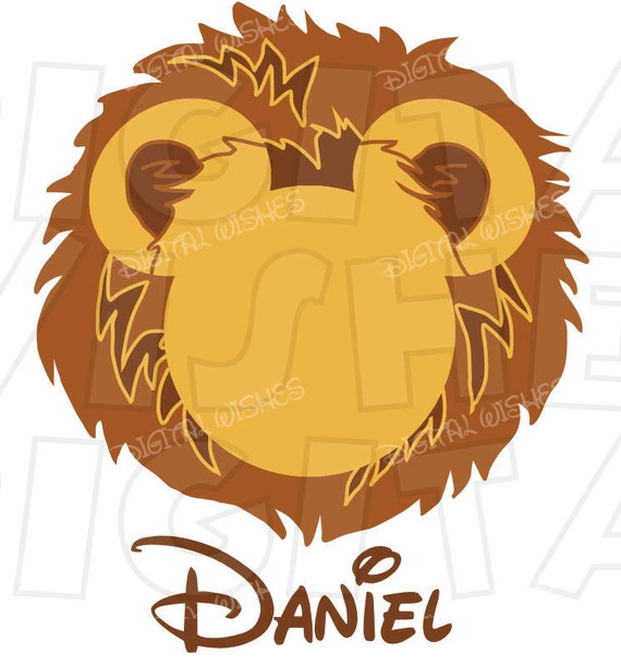 Free Free 338 Lion King Mickey Head Svg SVG PNG EPS DXF File