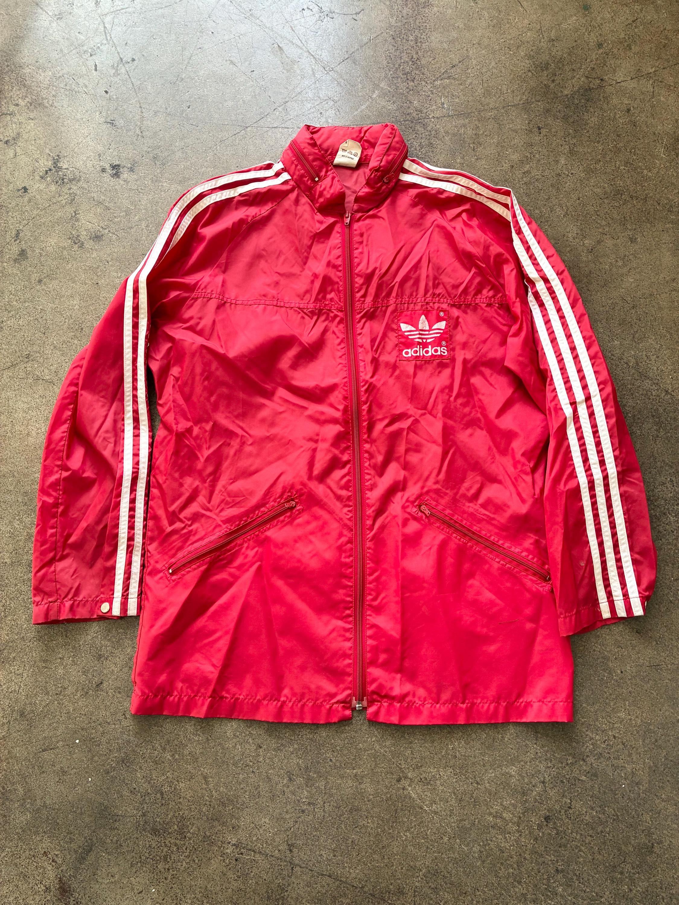 adidas リヴァプール ウィンドブレーカー Adidas red windbreaker - Etsy 日本
