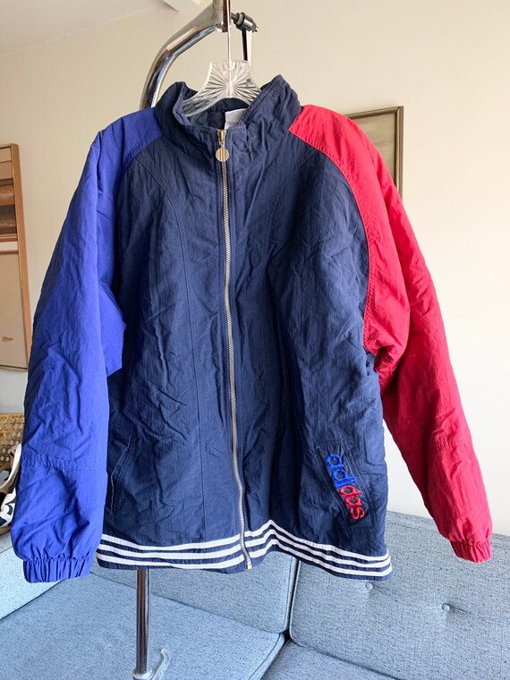 Vintage 80's 90’s Adidas colorblock warm up jacke… - image 2